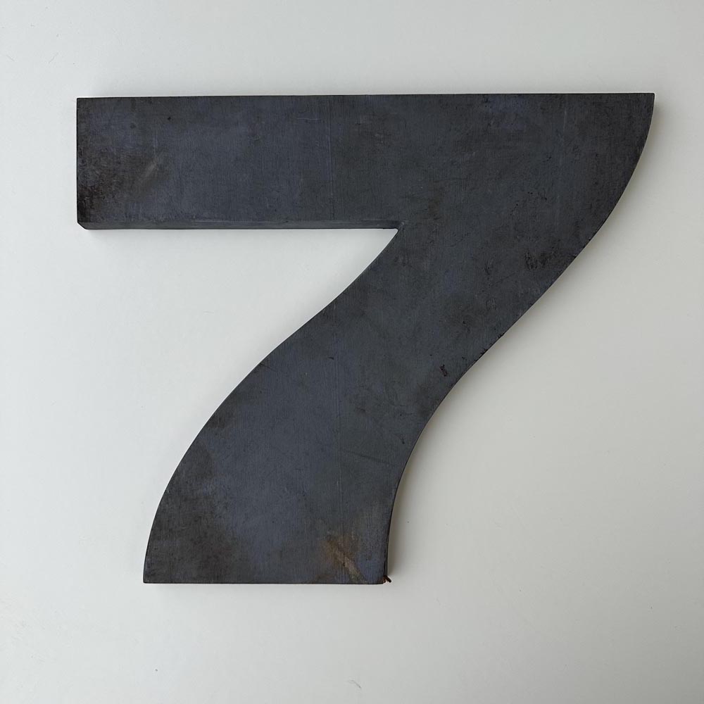 7 - 9 Inch Wooden Factory Shop Letter