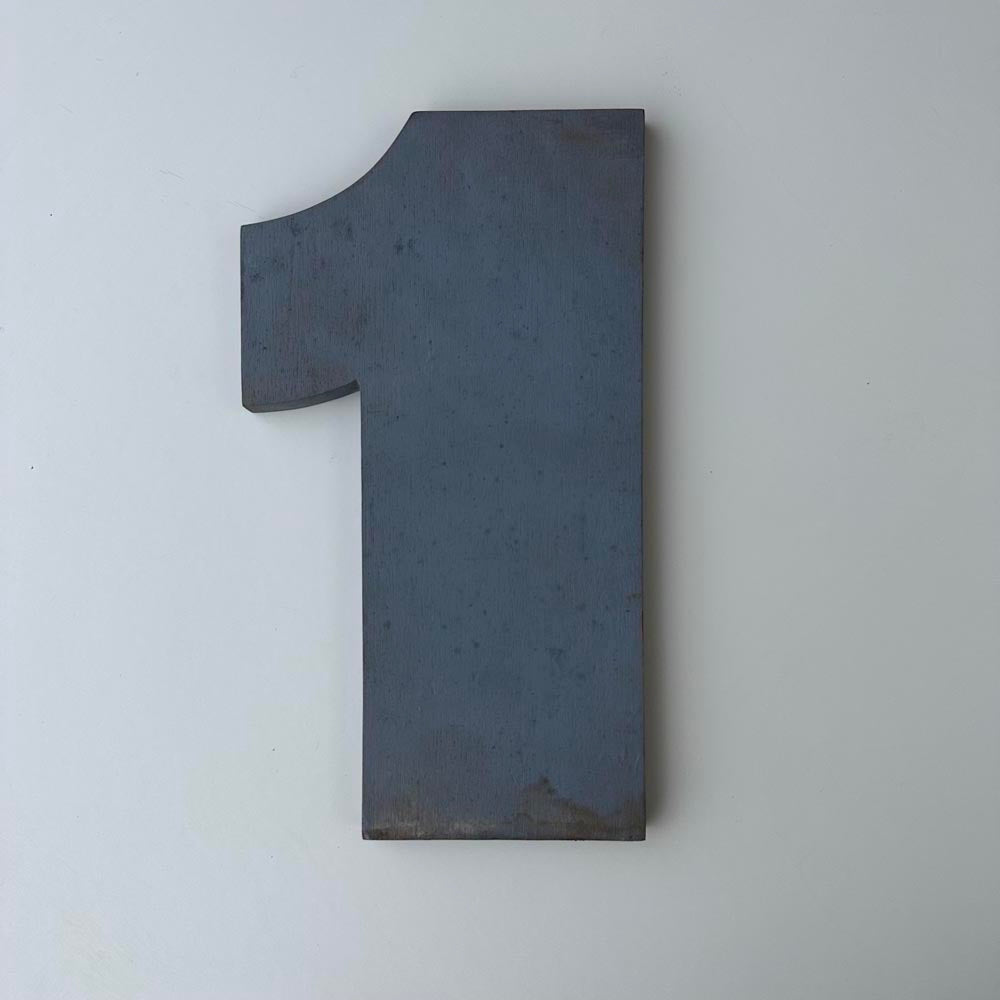 1 - 9 Inch Wooden Factory Shop Letter