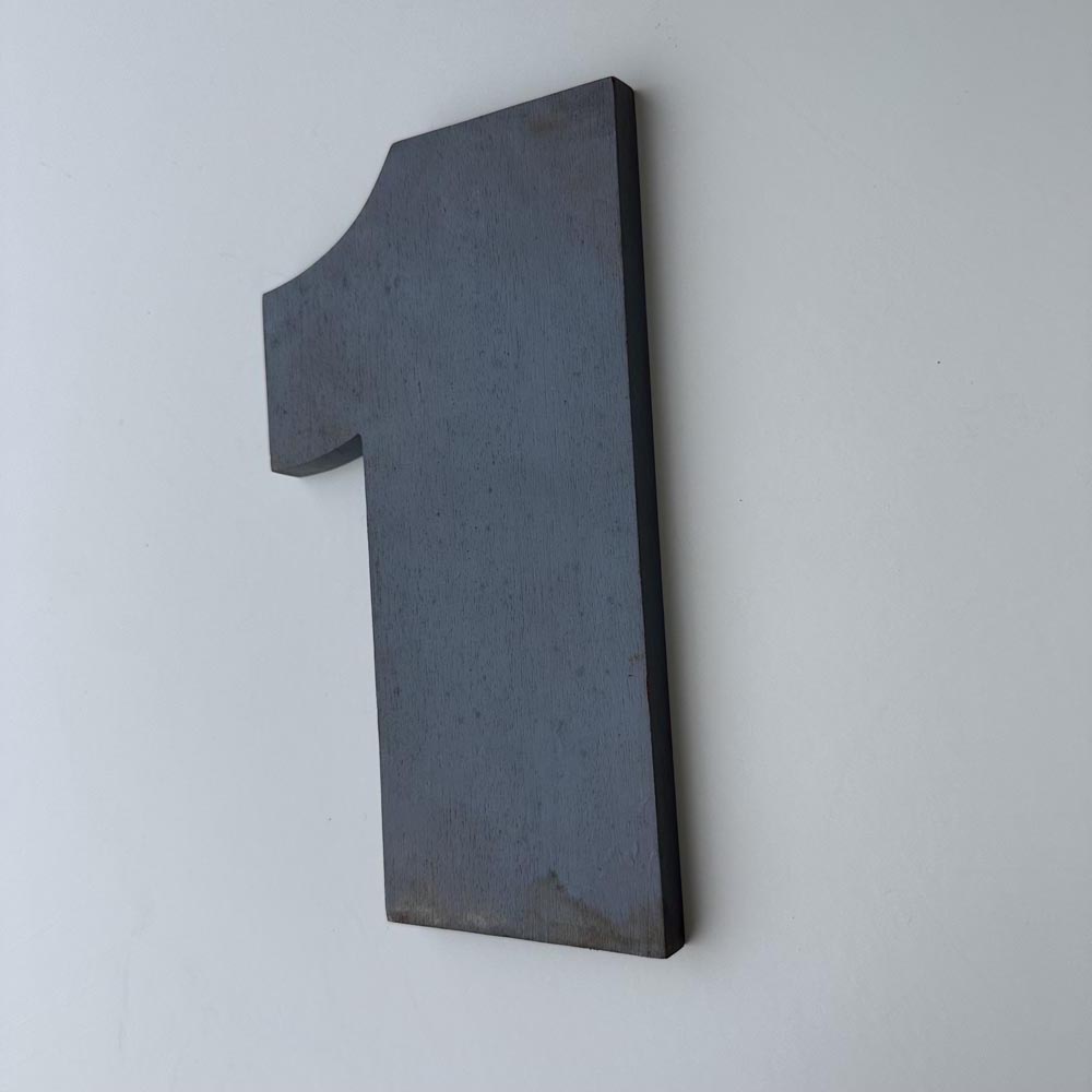 1 - 9 Inch Wooden Factory Shop Letter