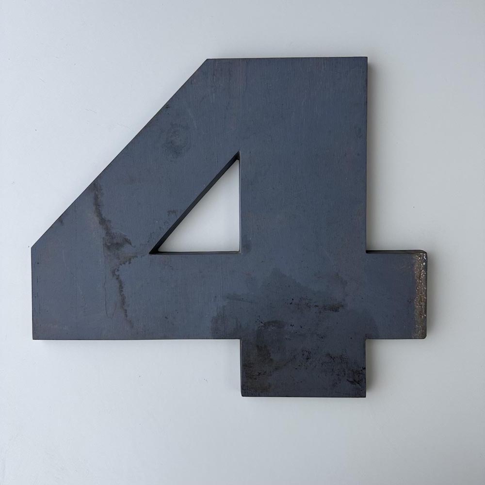 4 - 9 Inch Wooden Factory Shop Letter