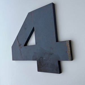 4 - 9 Inch Wooden Factory Shop Letter