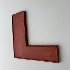 L - 9 Inch Wooden Factory Shop Letter