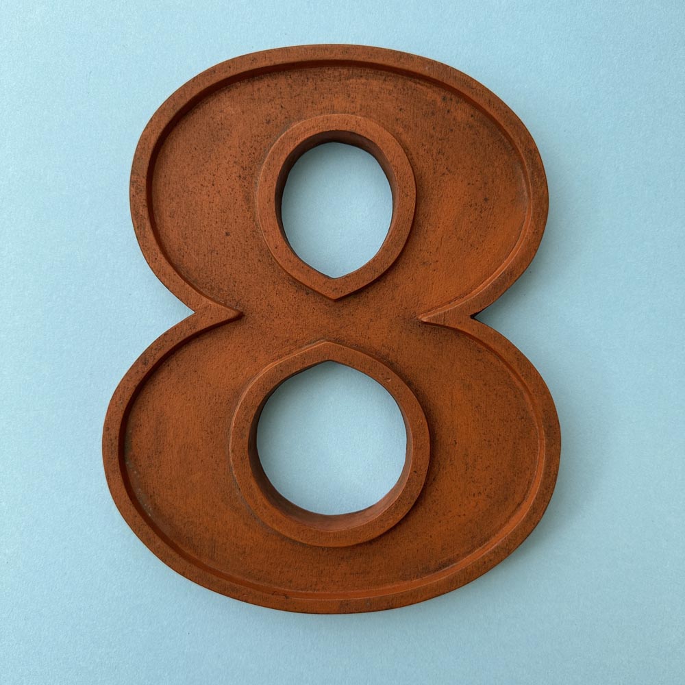 8 - 10 Inch Wooden Factory Shop Letter