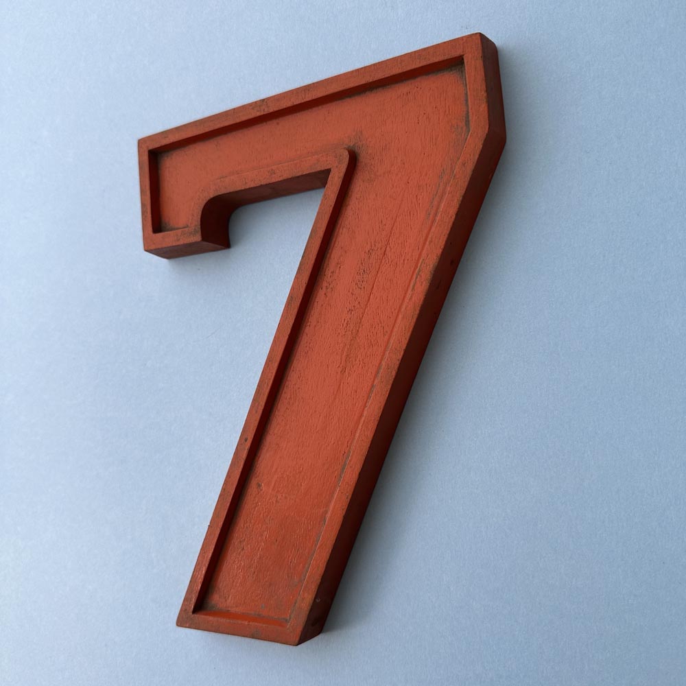 7 - 10 Inch Wooden Factory Shop Letter