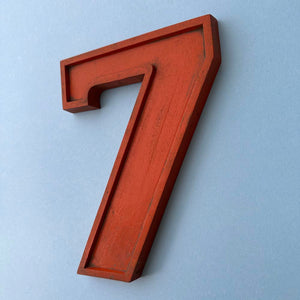 7 - 10 Inch Wooden Factory Shop Letter