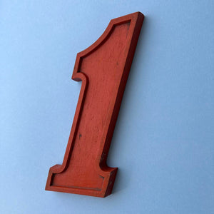 1 - 10 Inch Wooden Factory Shop Letter