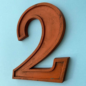 2 - 10 Inch Wooden Factory Shop Letter