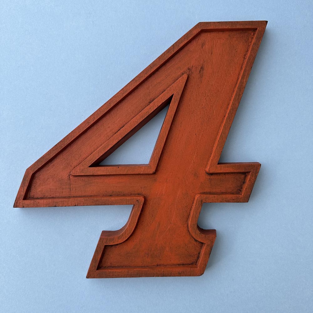 4 - 10 Inch Wooden Factory Shop Letter