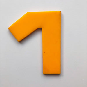 Large Letter Solid Perspex