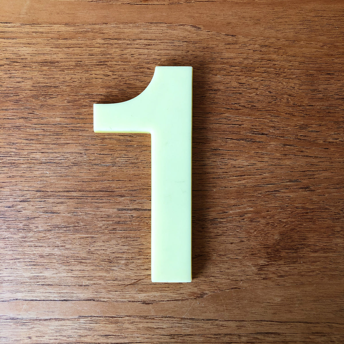 Medium Perspex Number