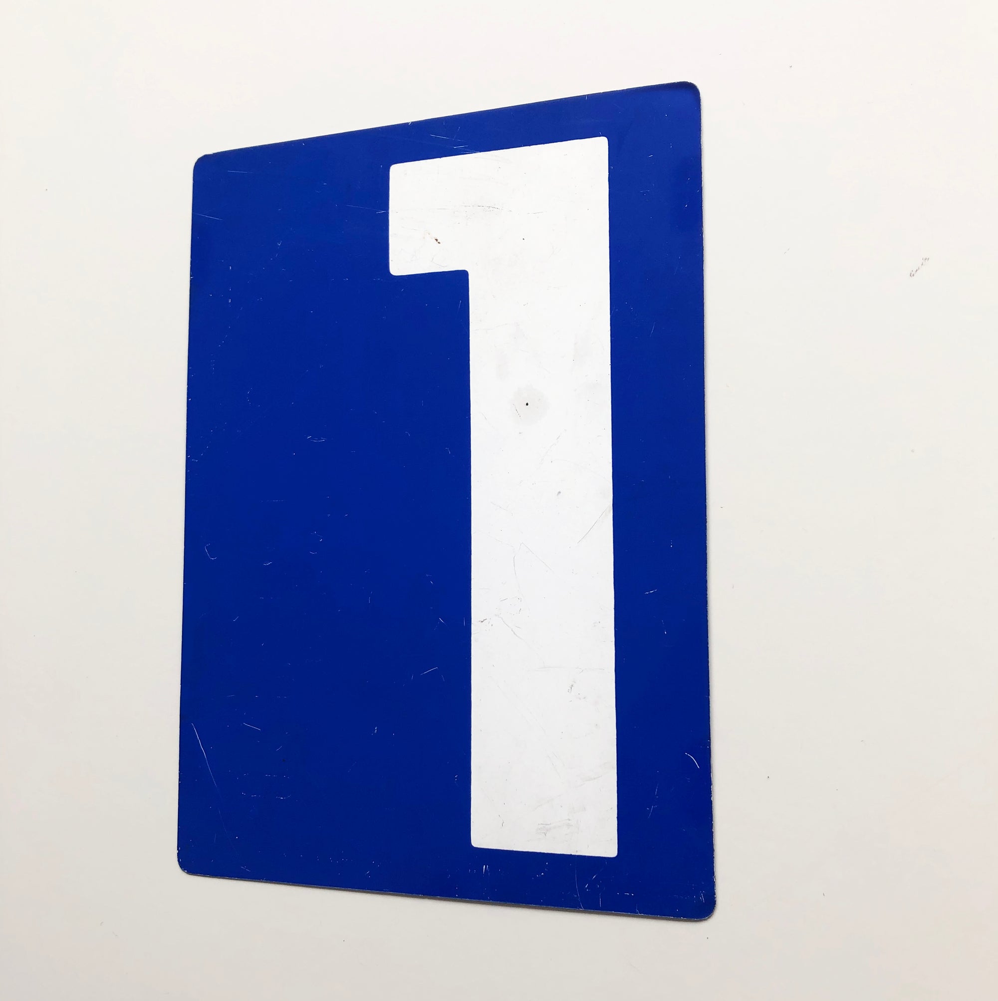 0 & 1 - Medium American Gas Station Sign (double sided)