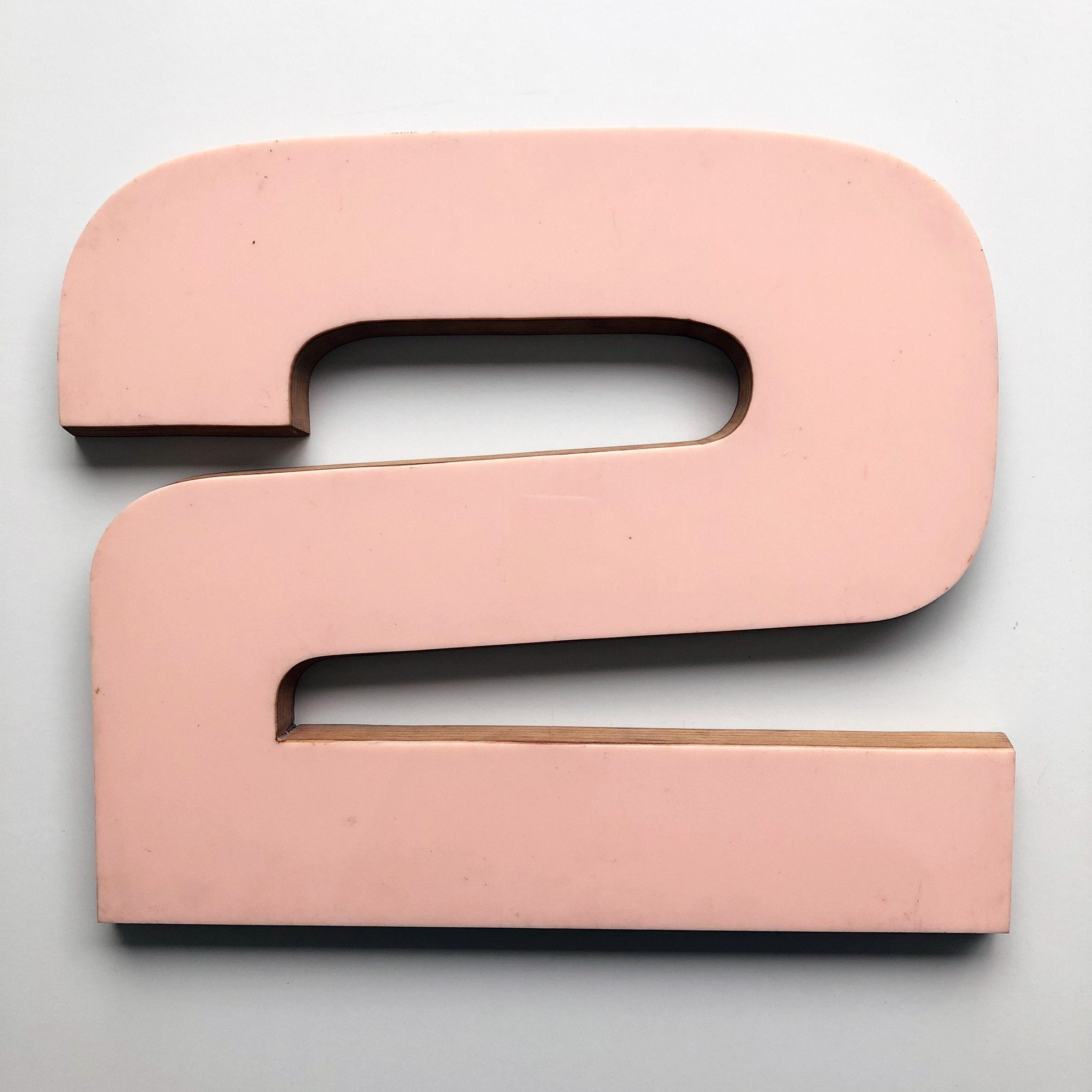 Large Letter Ply and Perspex