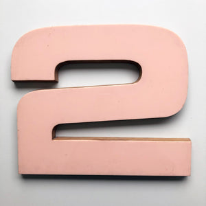 Large Letter Ply and Perspex