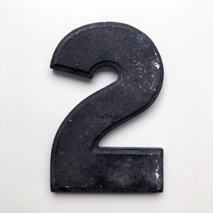 8 Inch American Wagner Cinema Marquee Metal Number