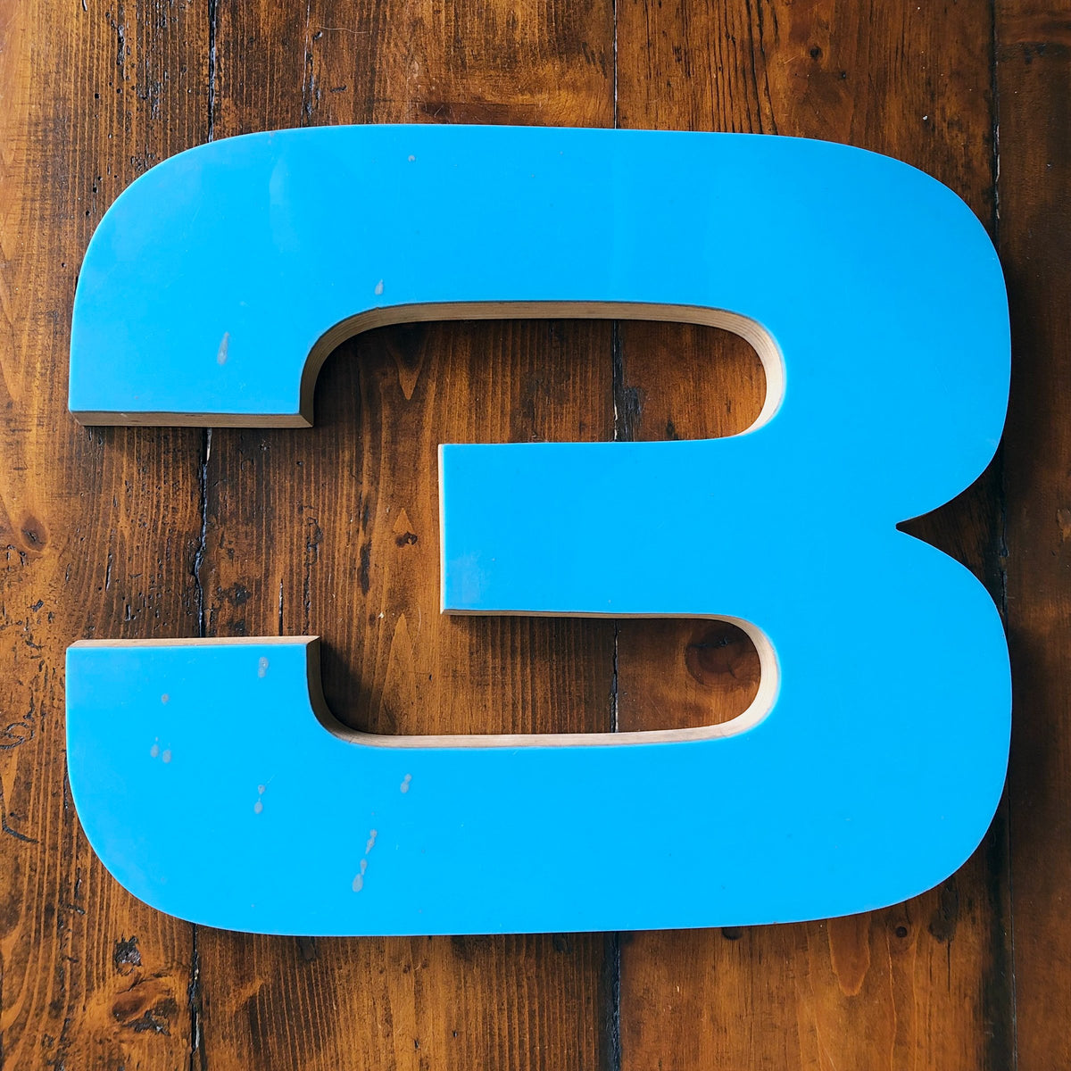 Large Letter Ply and Perspex