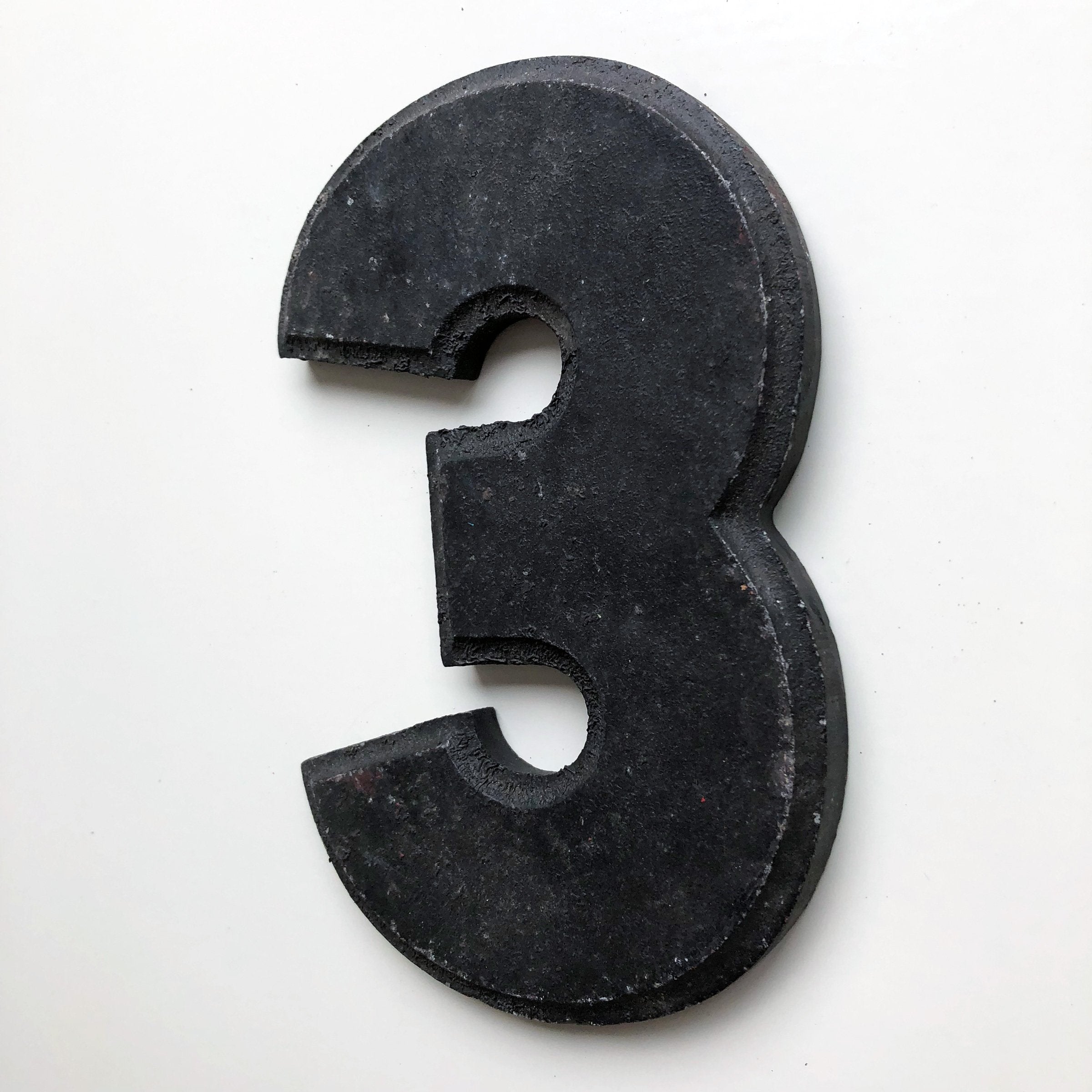 8 Inch American Wagner Cinema Marquee Metal Number