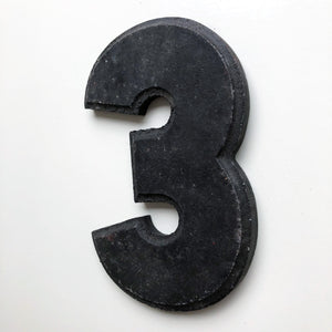8 Inch American Wagner Cinema Marquee Metal Number