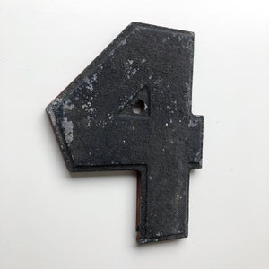 8 Inch American Wagner Cinema Marquee Metal Number