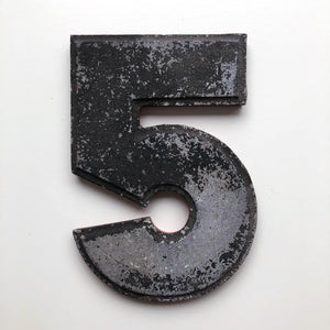 8 Inch American Wagner Cinema Marquee Metal Number