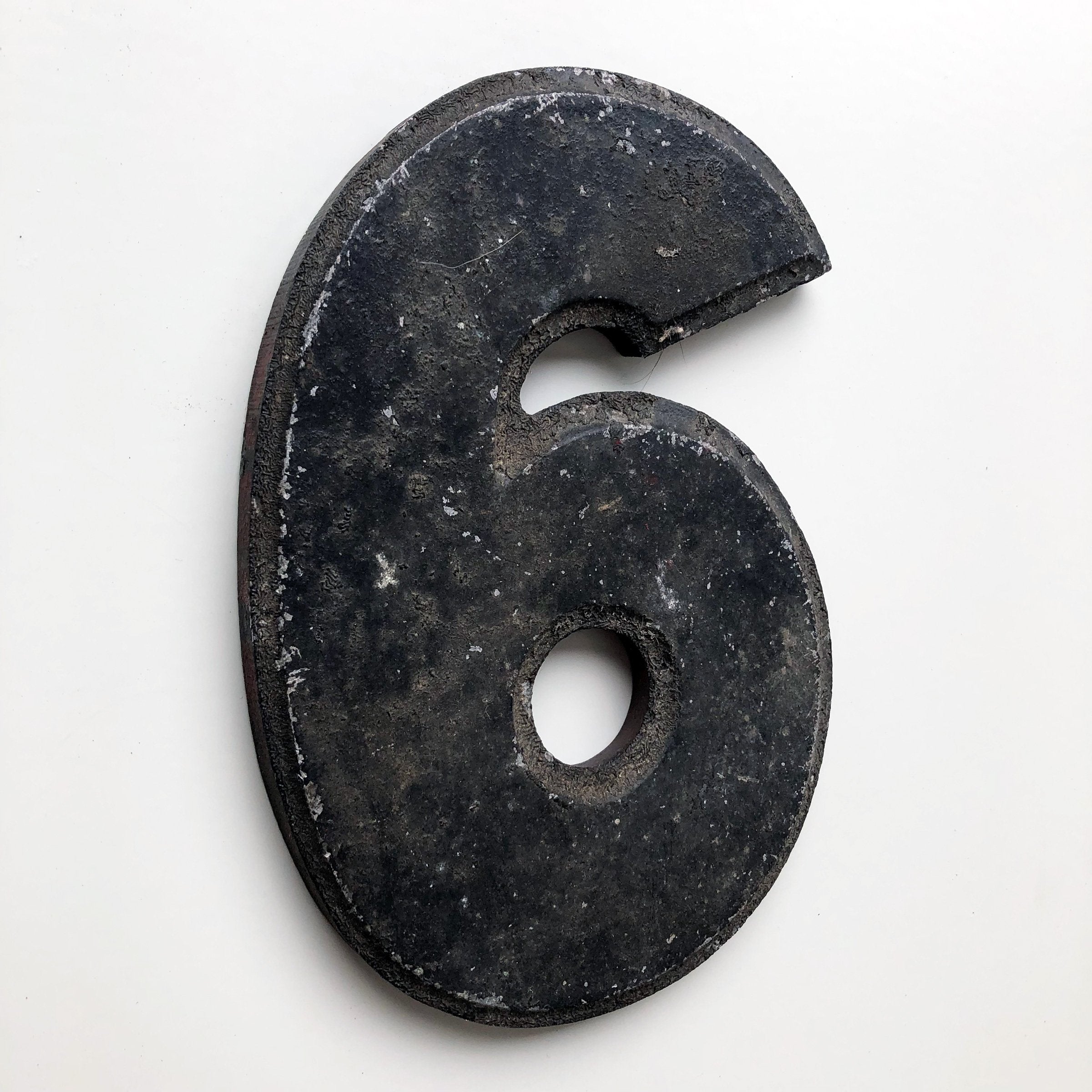 8 Inch American Wagner Cinema Marquee Metal Number