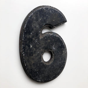 8 Inch American Wagner Cinema Marquee Metal Number