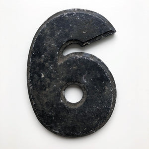 8 Inch American Wagner Cinema Marquee Metal Number