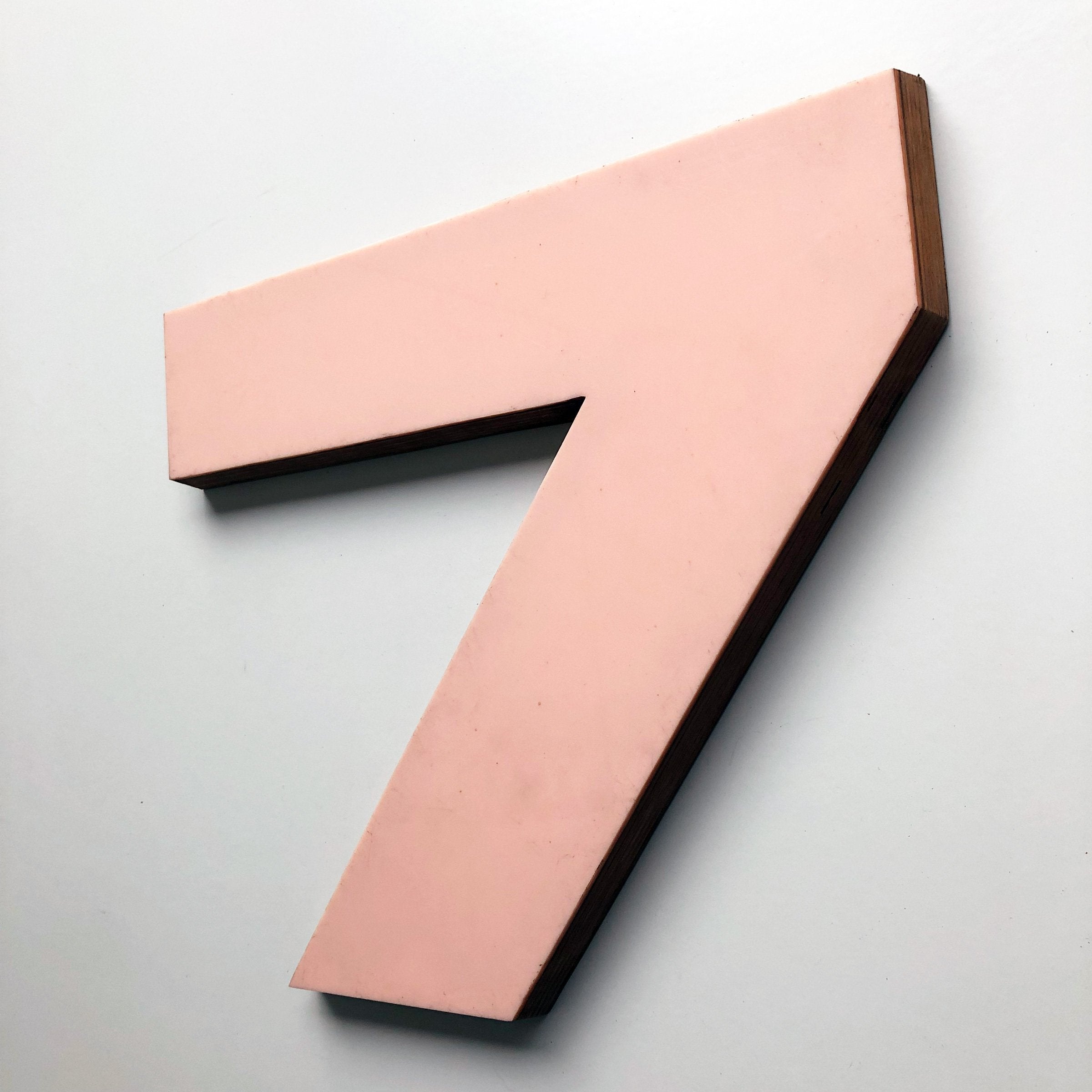 Large Letter Ply and Perspex