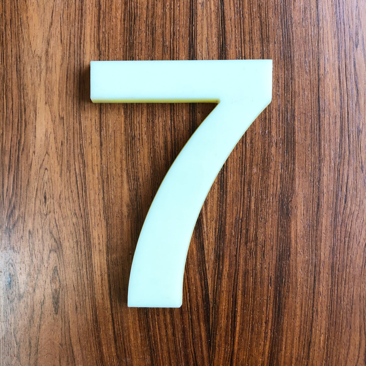 Medium Perspex Number