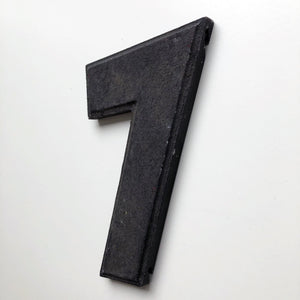 8 Inch American Wagner Cinema Marquee Metal Number