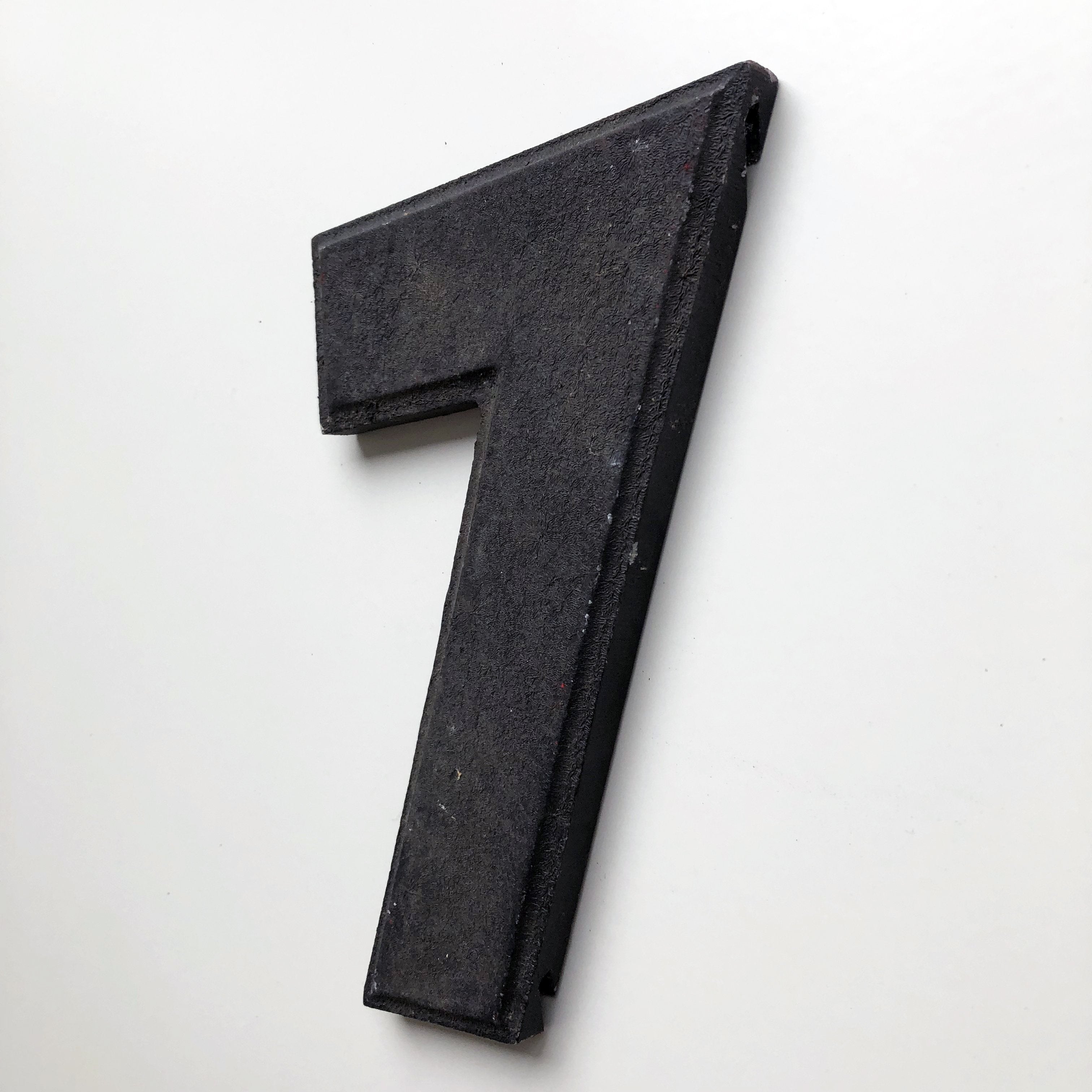 8 Inch American Wagner Cinema Marquee Metal Number