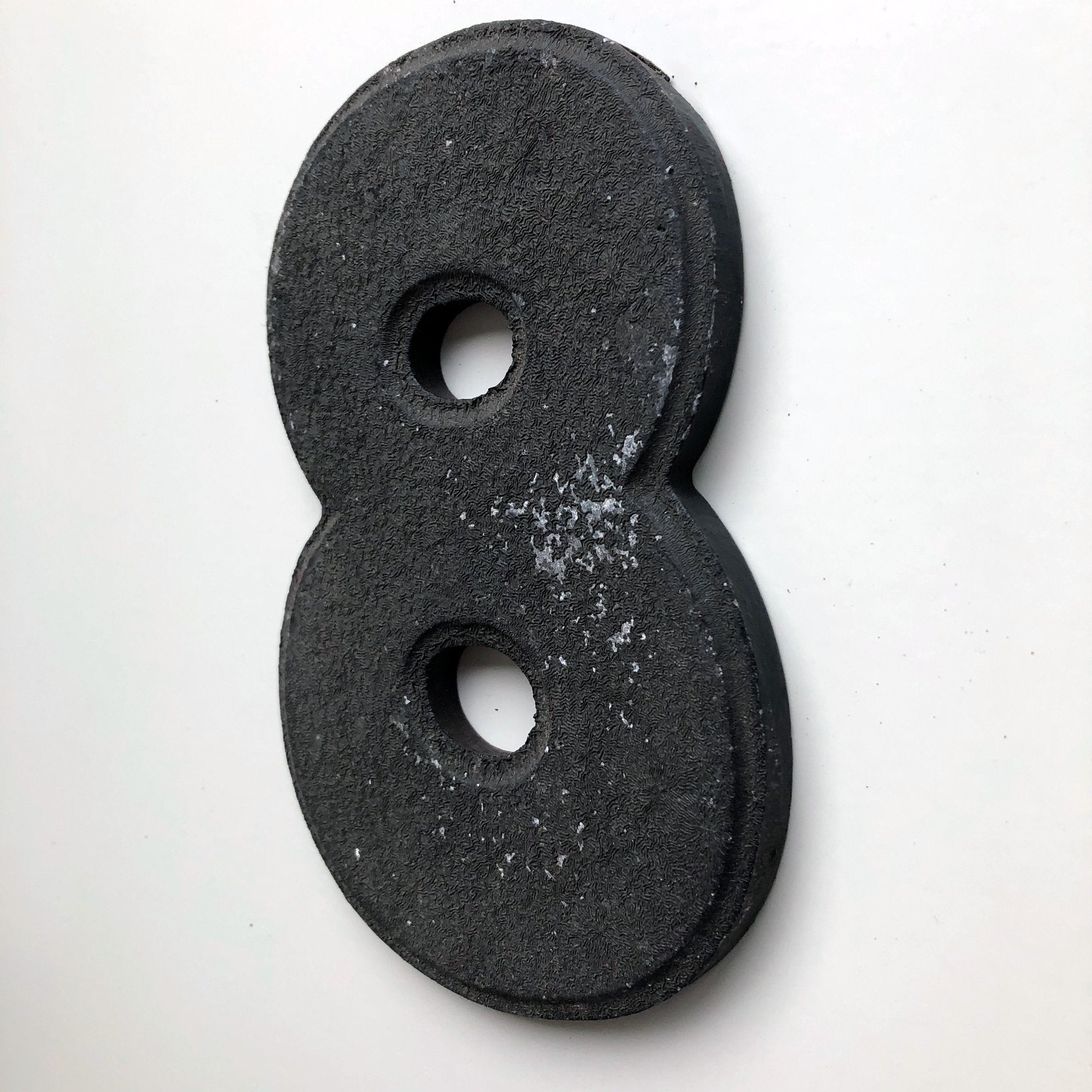 8 Inch American Wagner Cinema Marquee Metal Number