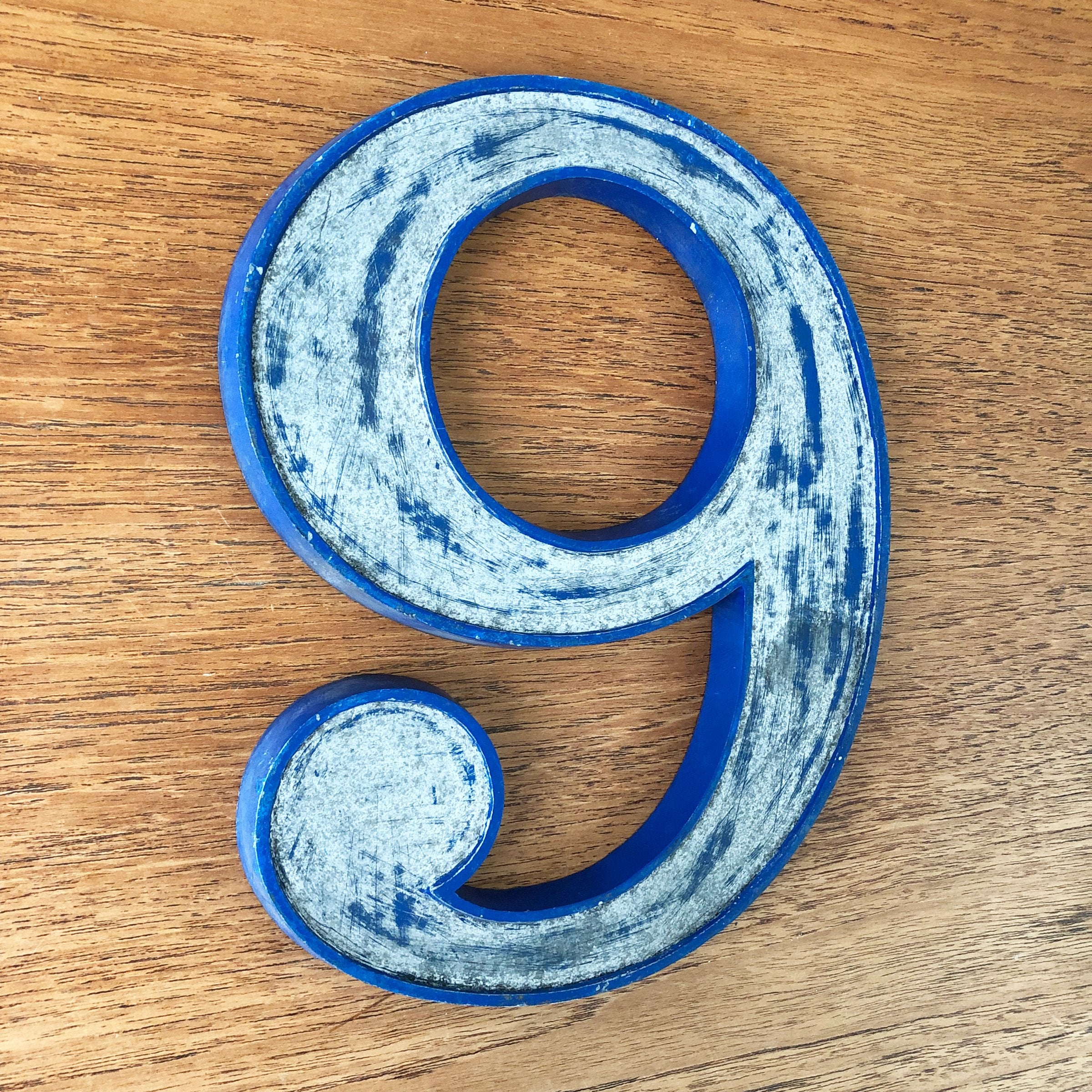 Medium Letter Metal