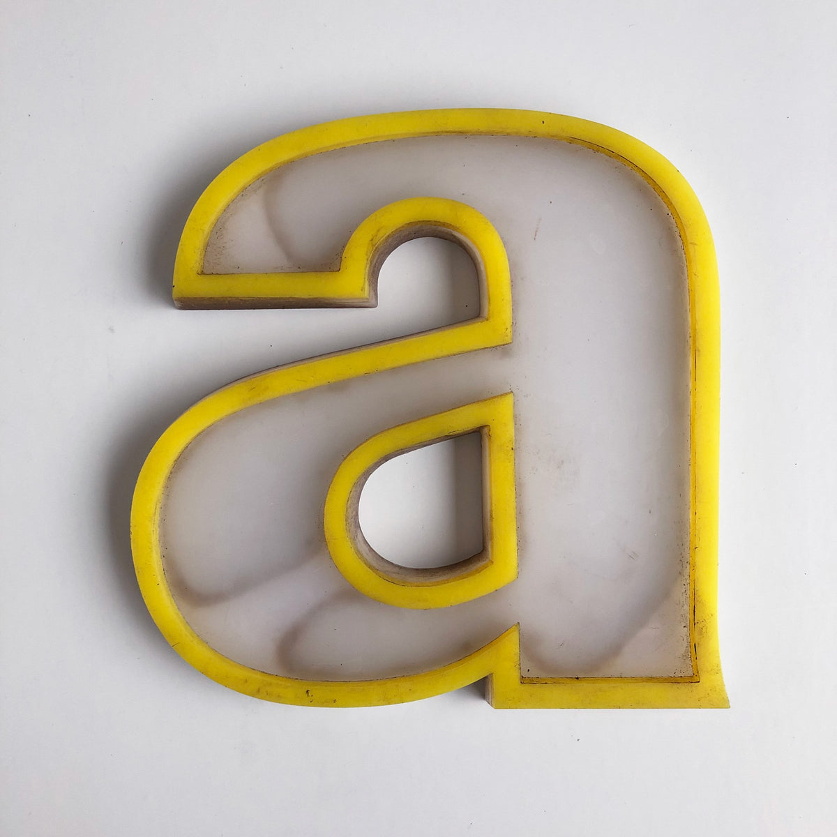 A - Medium Vintage Retro Shop 60s Letter