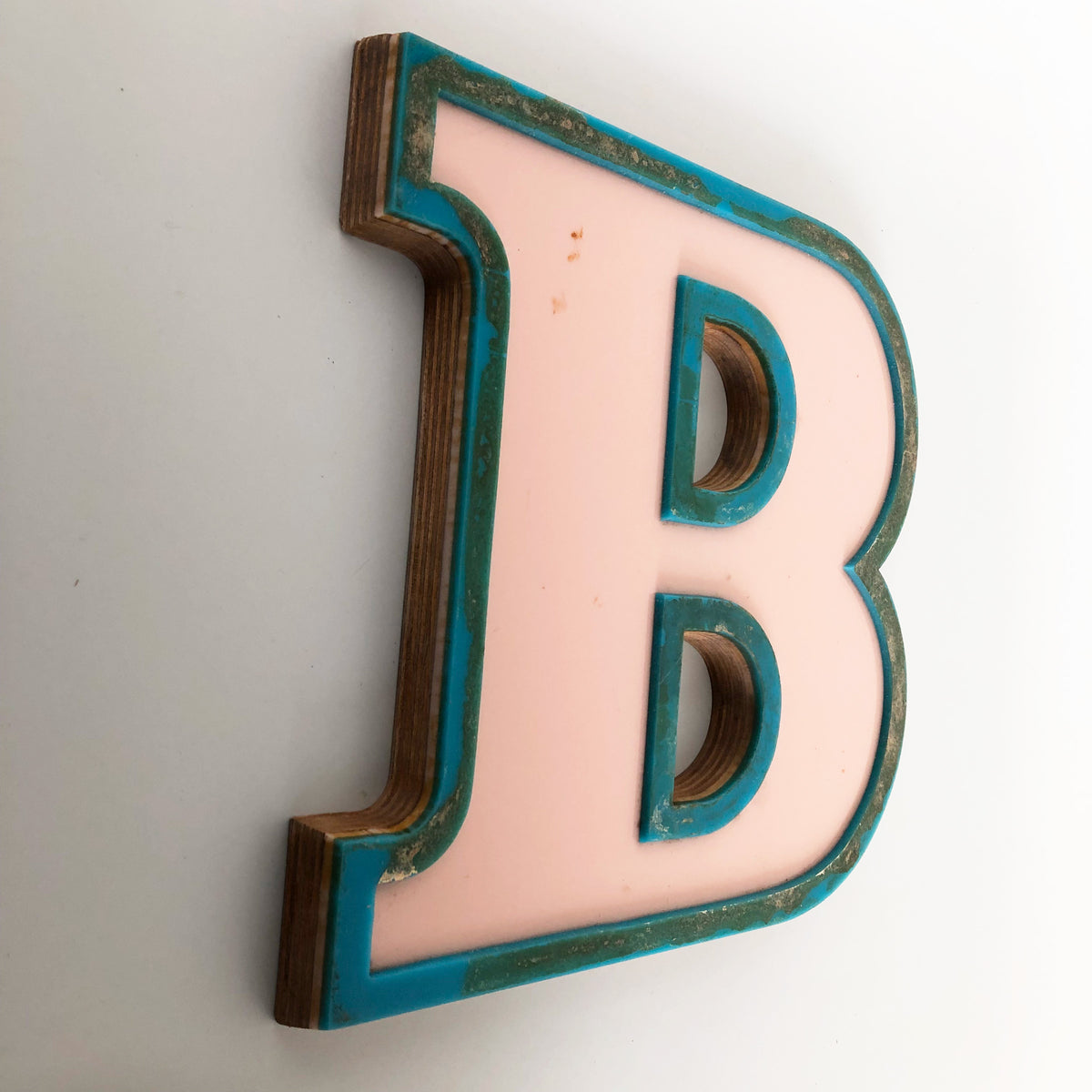 Medium Factory Shop Letter Ply Wood & Perspex