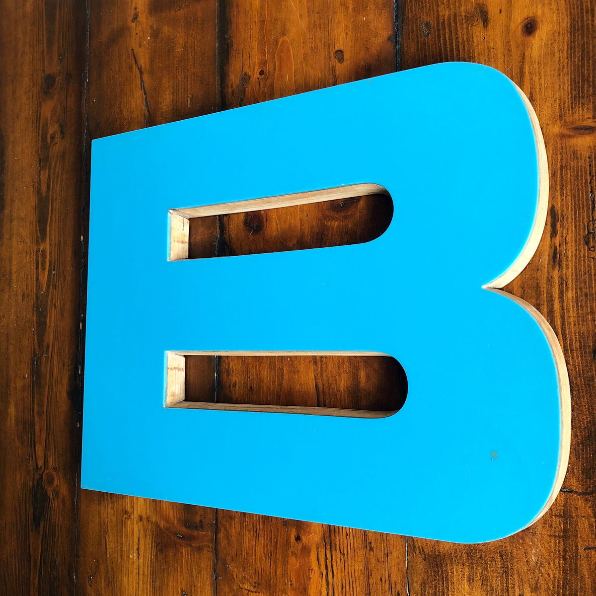 Large Factory Shop Letter Ply and Wood