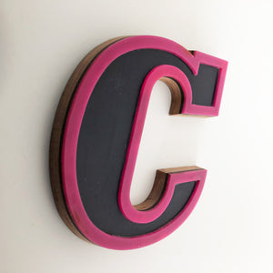 Medium Factory Shop Letter Ply Wood & Perspex