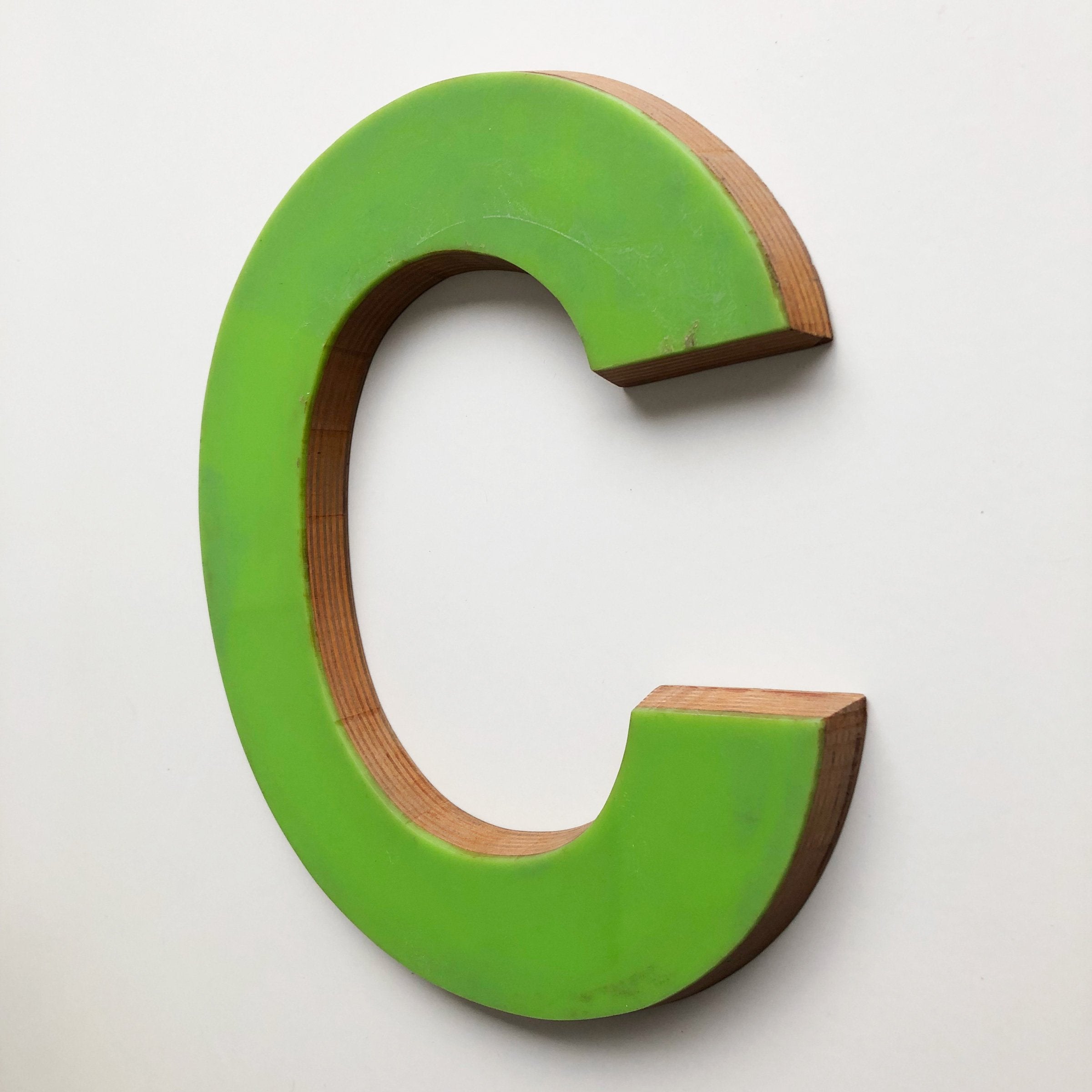Large Letter Ply and Perspex