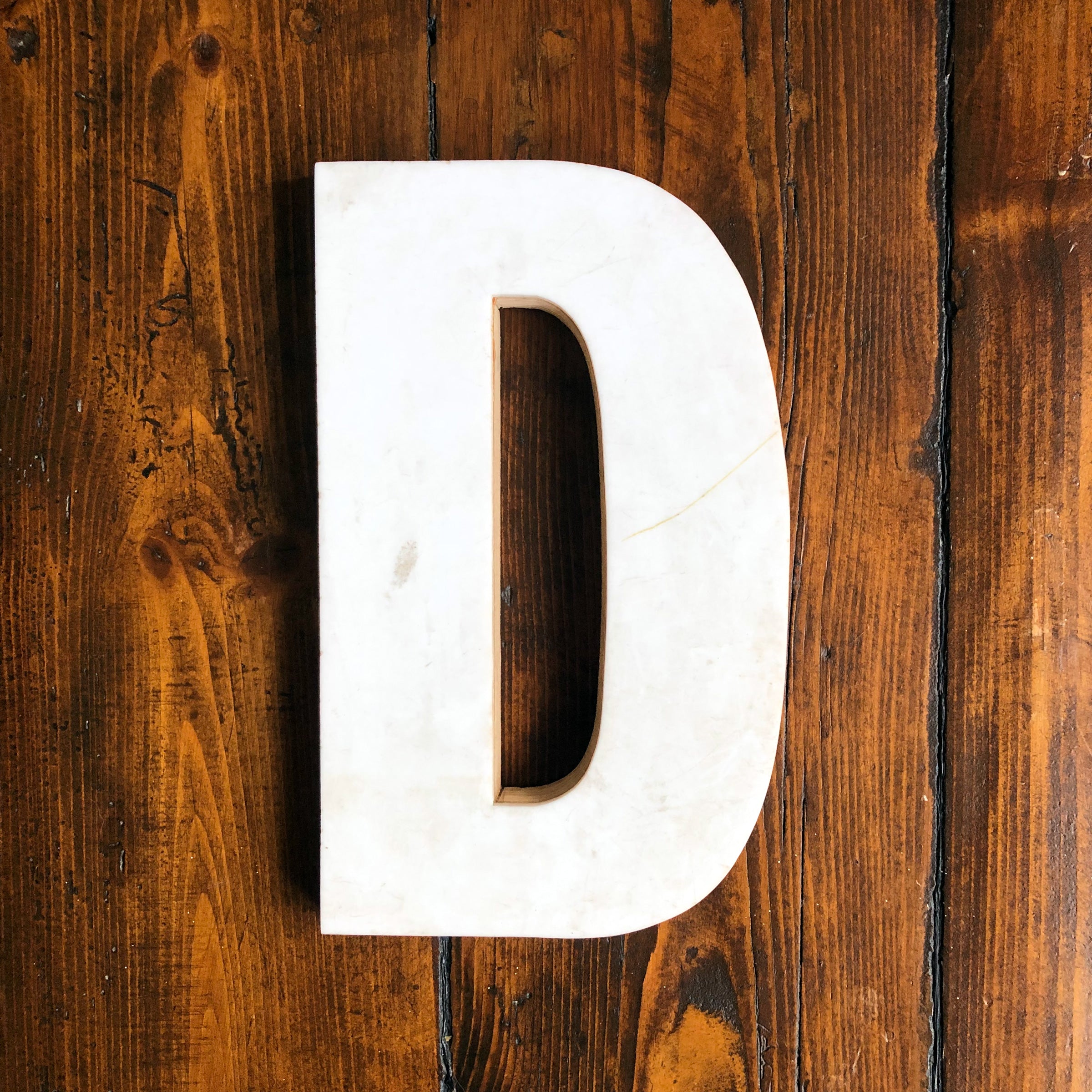 Medium Factory Shop Letter Ply Wood & Perspex