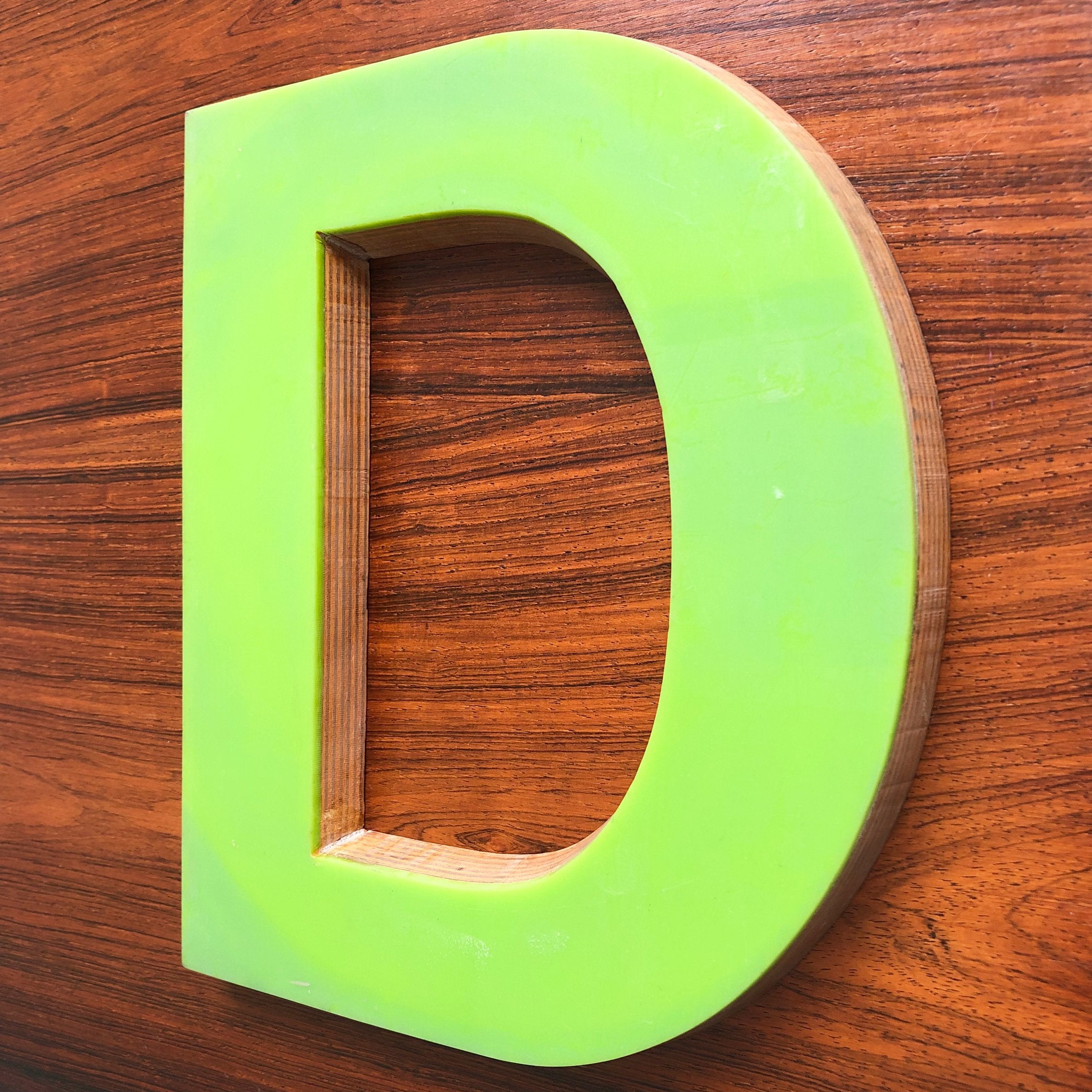 Large Letter Ply and Perspex