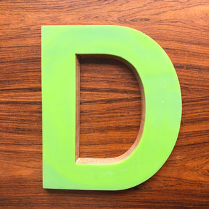 Large Letter Ply and Perspex
