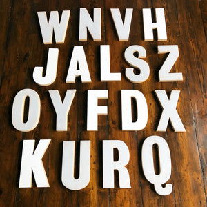 Medium Factory Shop Letter Ply Wood & Perspex