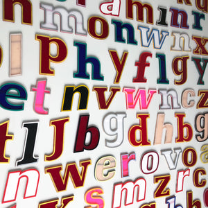 Medium Vintage Retro Shop 60s Letters