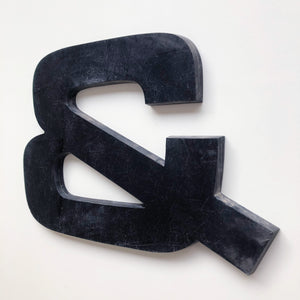 Ampersand - Large Letter Solid Perspex