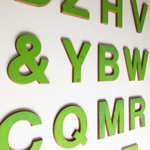 Large Letter Ply and Perspex