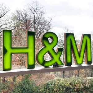 Large Letter Ply and Perspex