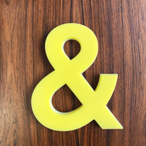 Medium Perspex Number