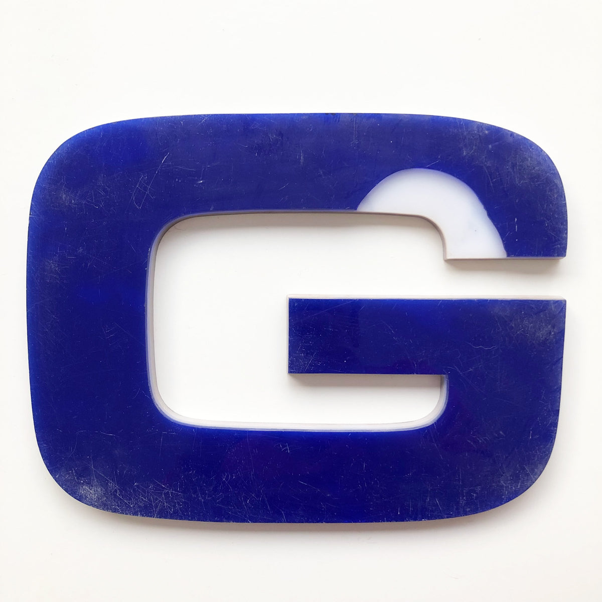 Large Letter Solid Perspex