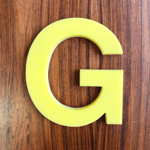 Medium Perspex Letter