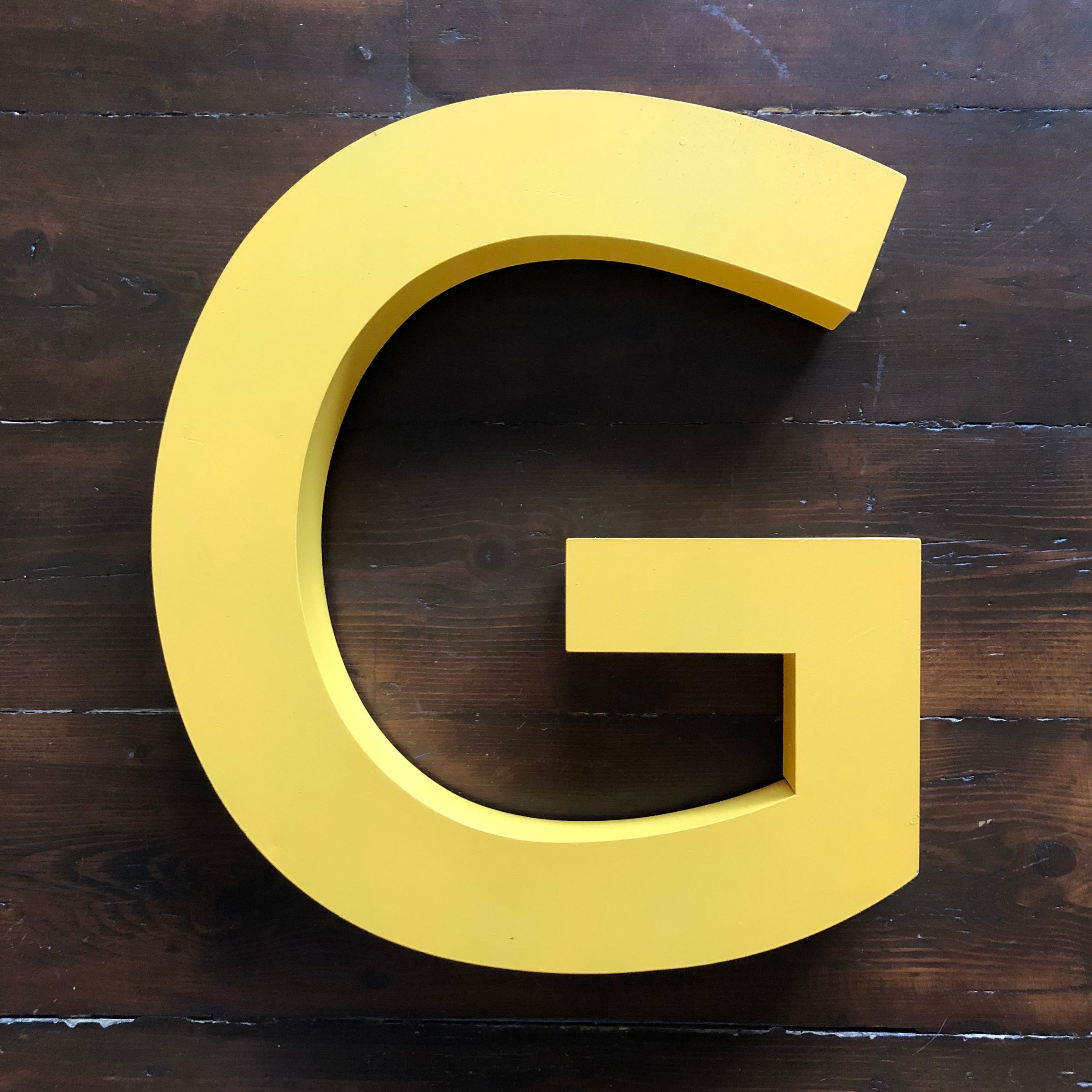 Shop Sign letter