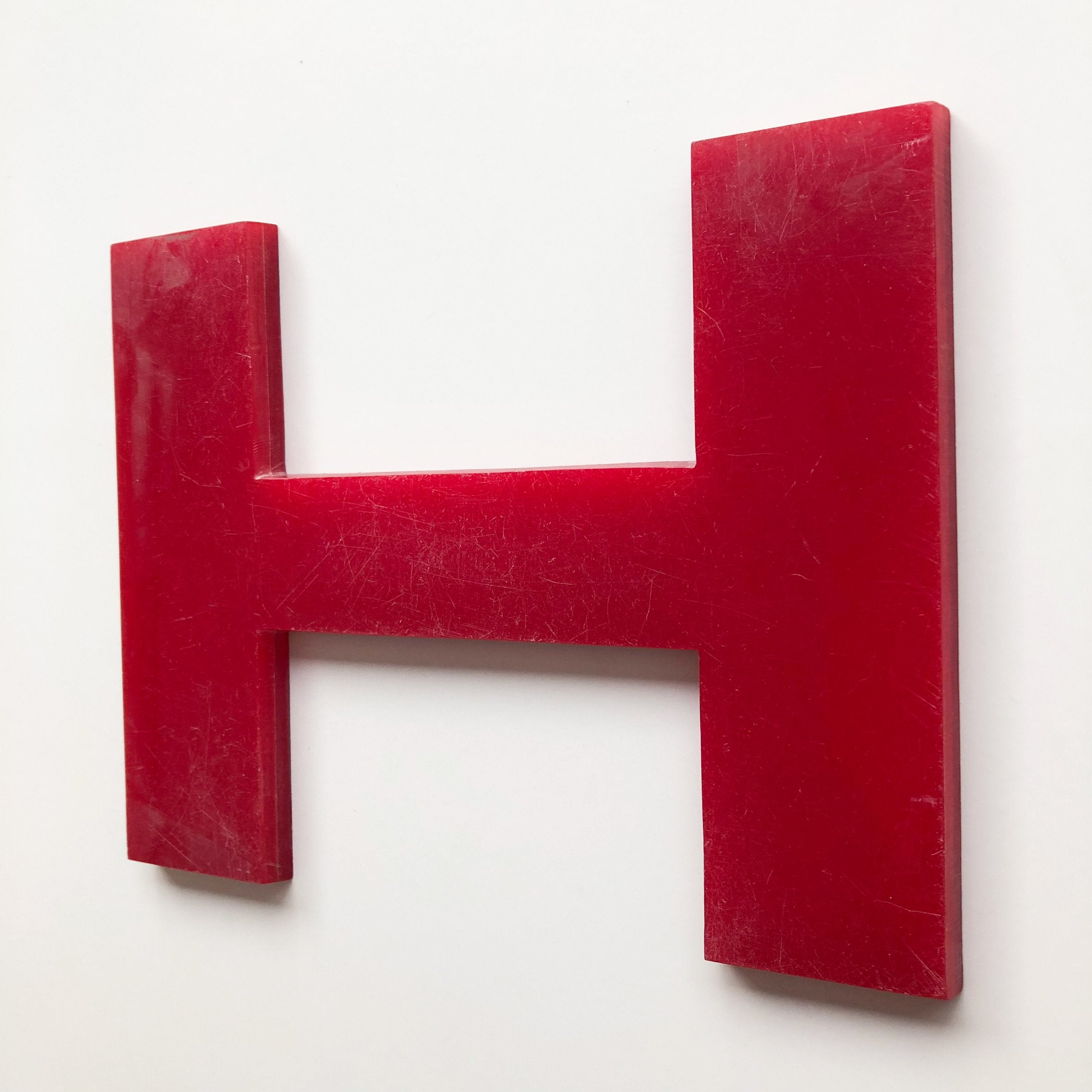 Large Letters and Numbers Solid Perspex